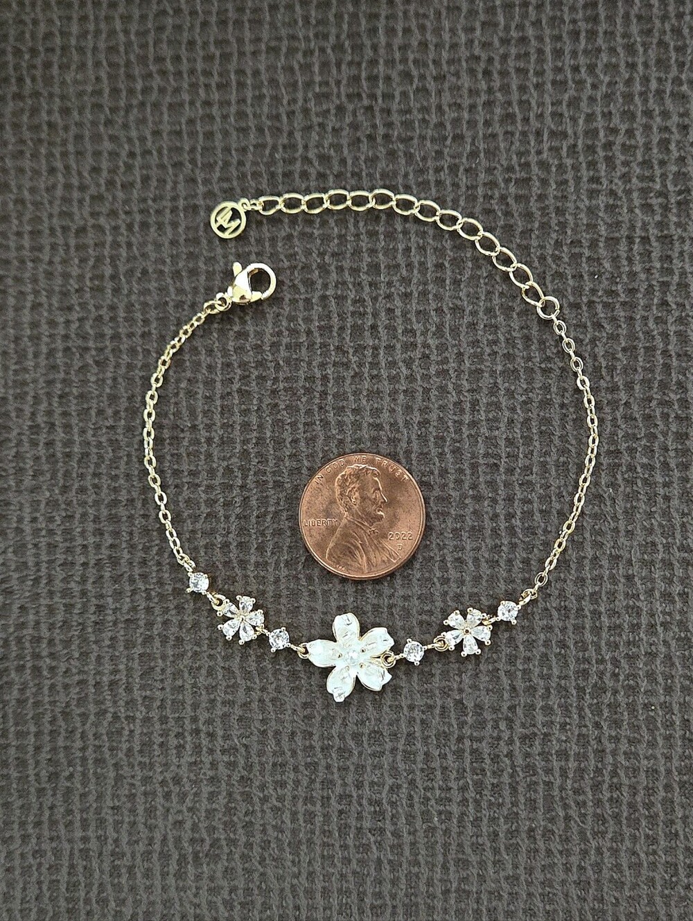 La Meno Druzy Flower🌸 Bracelet - NIB - Picture 7 of 16